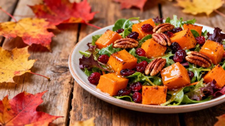 20 ensaladas otoñales deliciosas y vistosas: frías y calientes