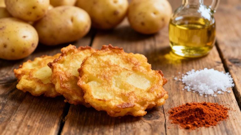 Frituras de patata crujientes y doradas: el acompañamiento perfecto