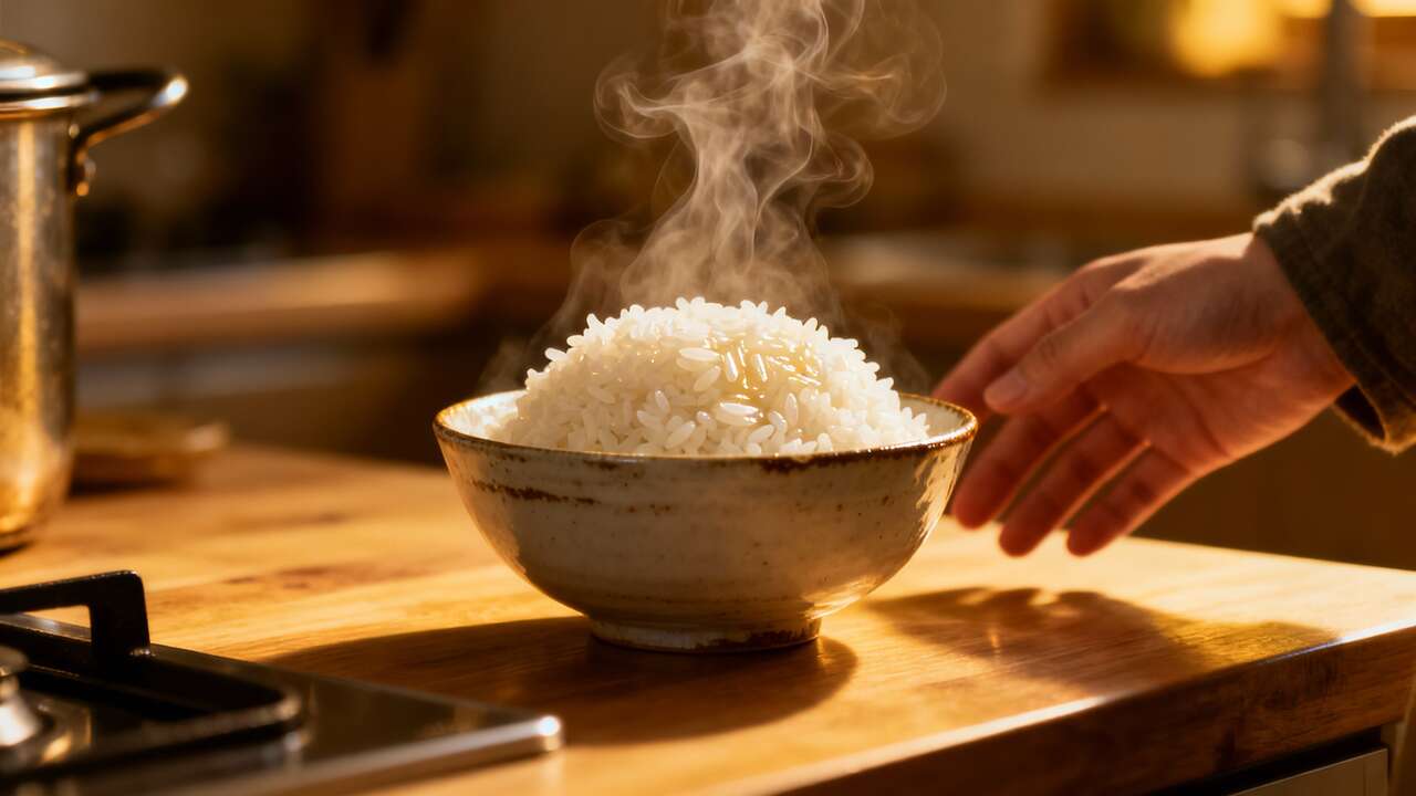 Arroz cocido: por qué nunca debes dejarlo fuera demasiado tiempo