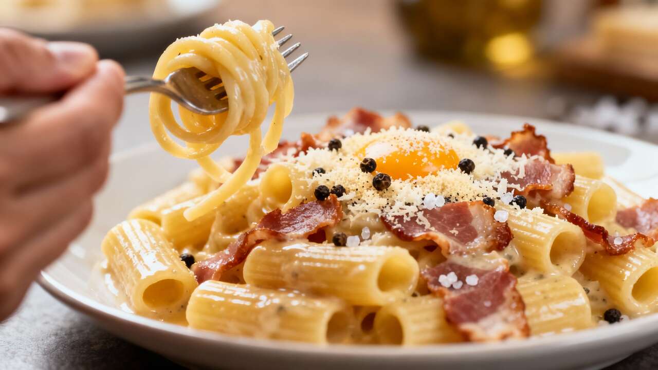 Carbonara súper cremosa: el secreto inesperado que nadie cuenta