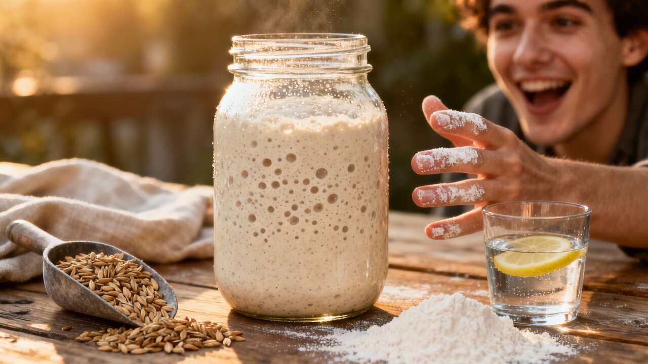 Cómo hacer masa madre en casa: guía clara y científica