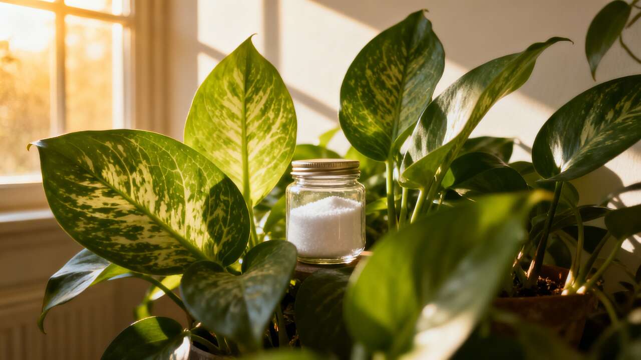 Plantas de interior: por qué es esencial añadir bicarbonato de sodio