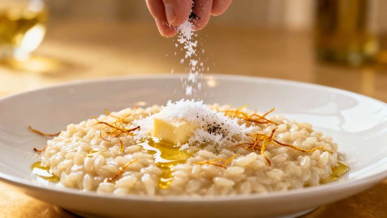 Risotto perfecto: los trucos del chef Alajmo para un plato increíble