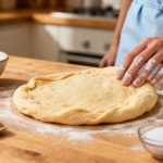 Masa de pizza casera sin levadura para hacer en 30 minutos con tres ingredientes
