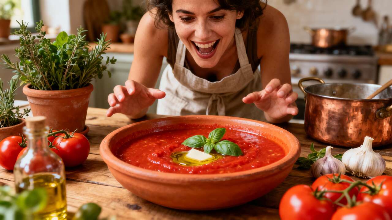 Los dos ingredientes que nunca deberías añadir a tu salsa de tomate casera, según los chefs italianos