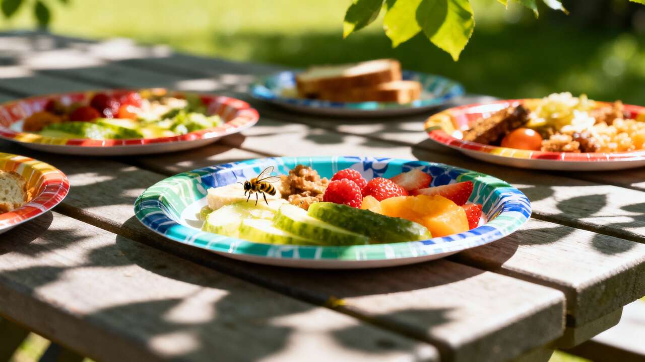 Qué hacer para ahuyentar a las avispas y que te dejen comer tranquilo, según la ciencia