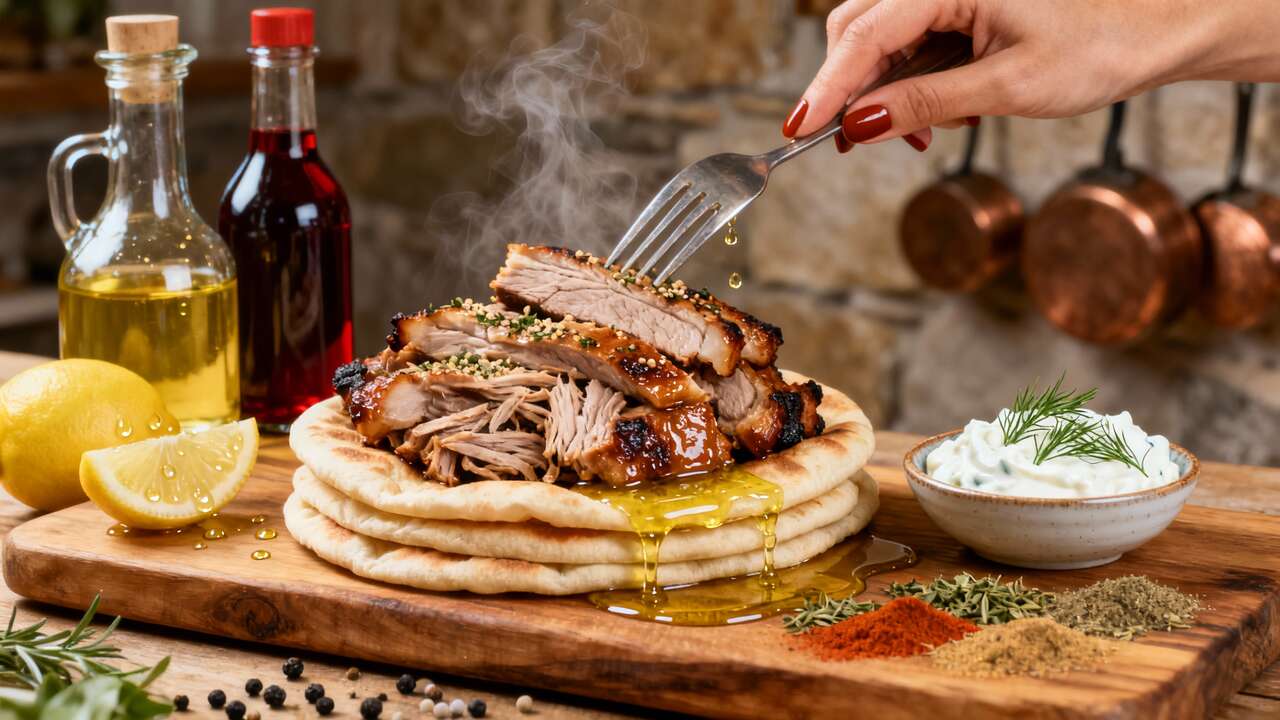 Gyros casero perfecto: receta tradicional y trucos griegos