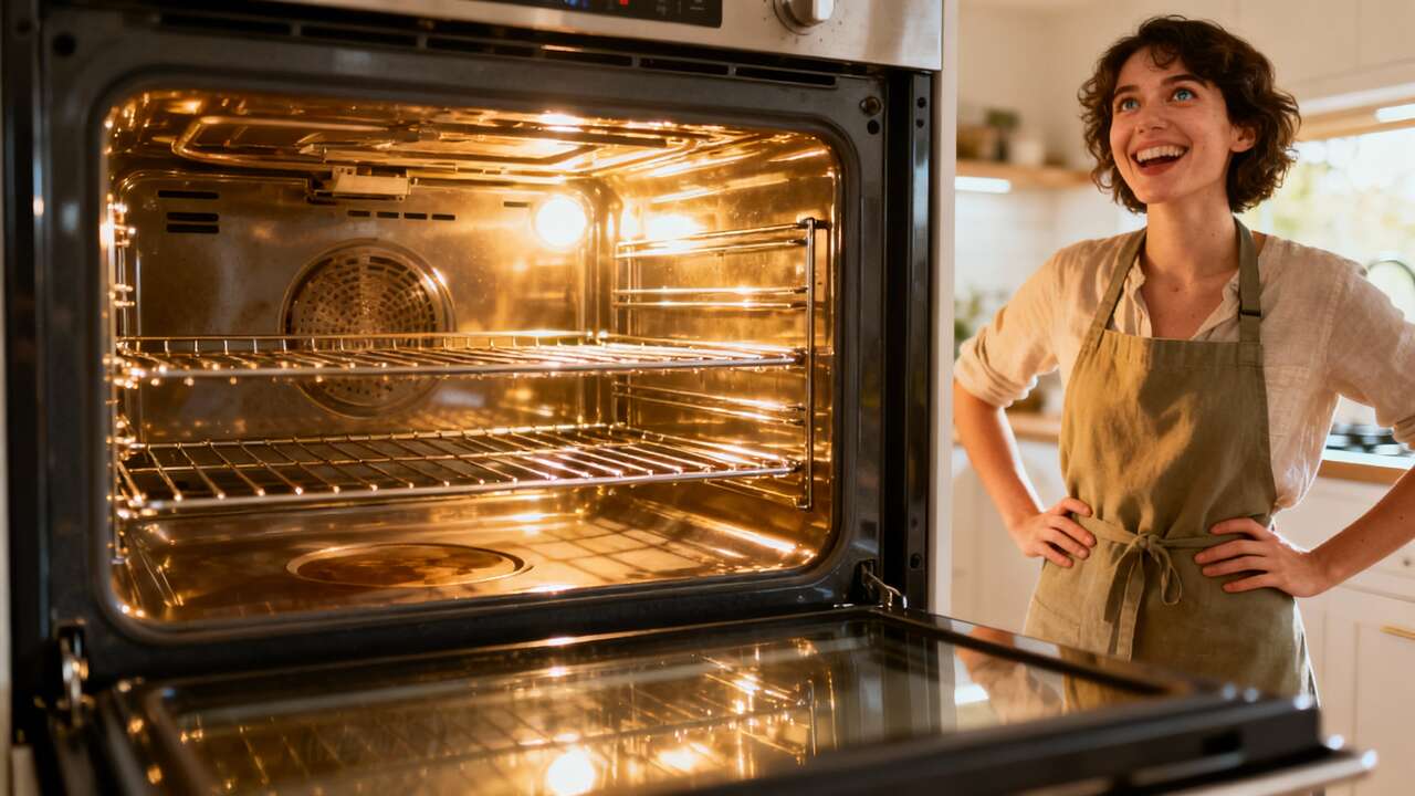 Cómo limpiar el horno sin bicarbonato ni vinagre: el truco eficaz que cambia tu cocina