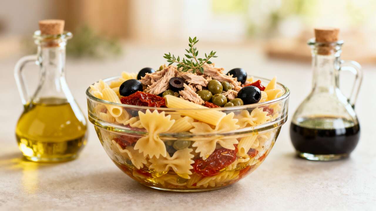 Ensaladas de pasta perfectas para llevar al trabajo