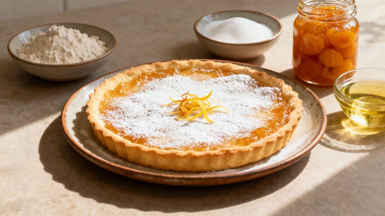 Tarta de mermelada ligera sin mantequilla: rápida y exquisita