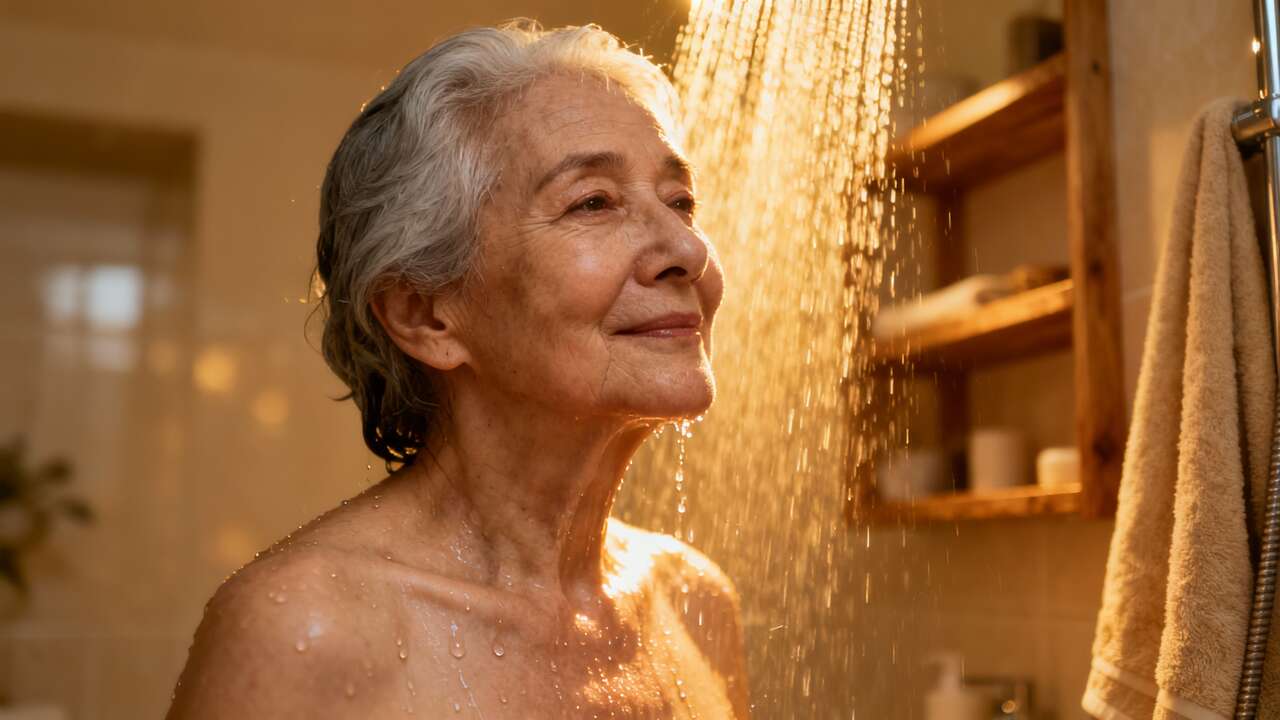 Ni dos ni tres veces por semana: la frecuencia ideal de ducha para mayores de 65 años