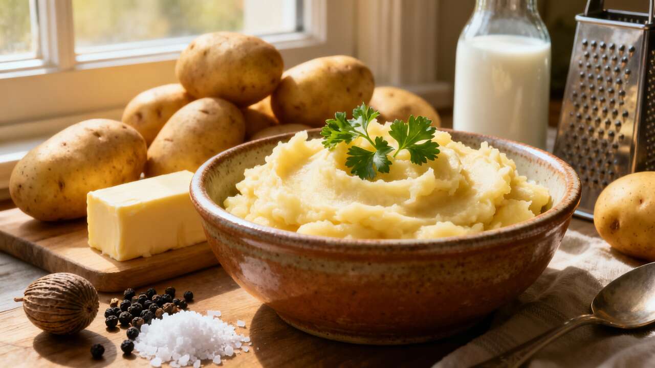 El método olvidado para hacer una puré de patatas dos veces más cremoso