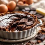 Aviso a los amantes del chocolate: este bizcocho de corteza fina esconde un corazón fundente (¡listo en 20 minutos para la merienda!)